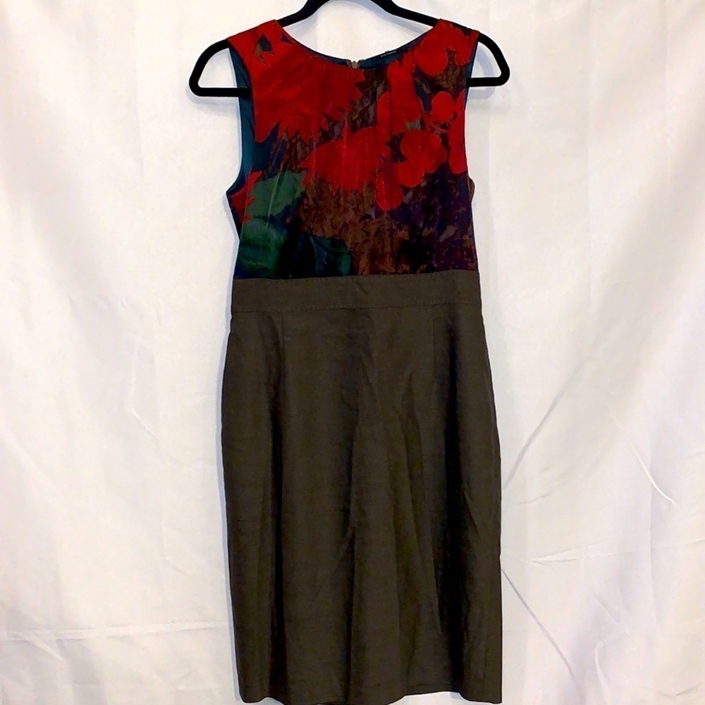 Elie Tahari Silk & Wool Sheath Dress - Picture 1 of 9